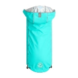GF Pet GJ023S1-NA-S Reversible Raincoat Aqua Iridescent