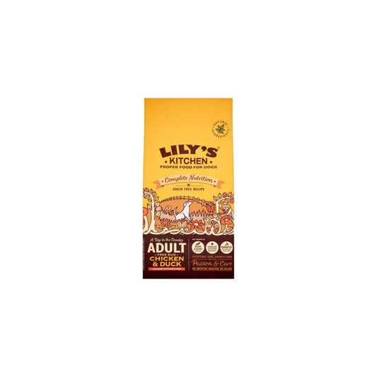 Lilys Kitchen Chicken & Duck Complete Dry Food for Dogs 7kg