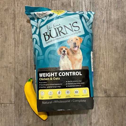 Burns, Weight Control, Chicken & Oats, 2kg