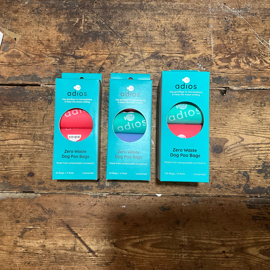 Adios, Compostable Poop bags, Without Handles