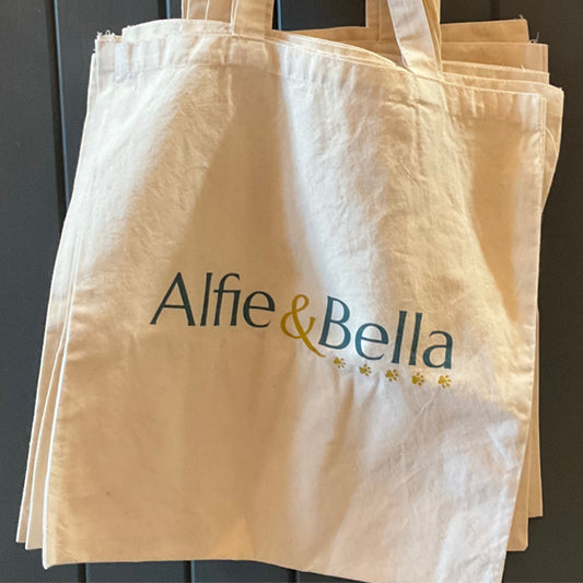 Alfie and Bella Tote Bag