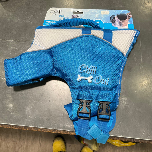 AFP, Chill Out, Dog Lifejacket